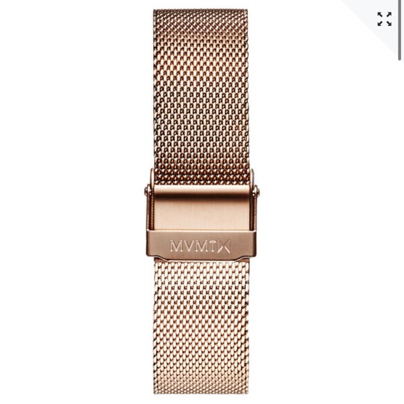 MVMT rose gold mesh watch band / strap - Picture 2 of 2